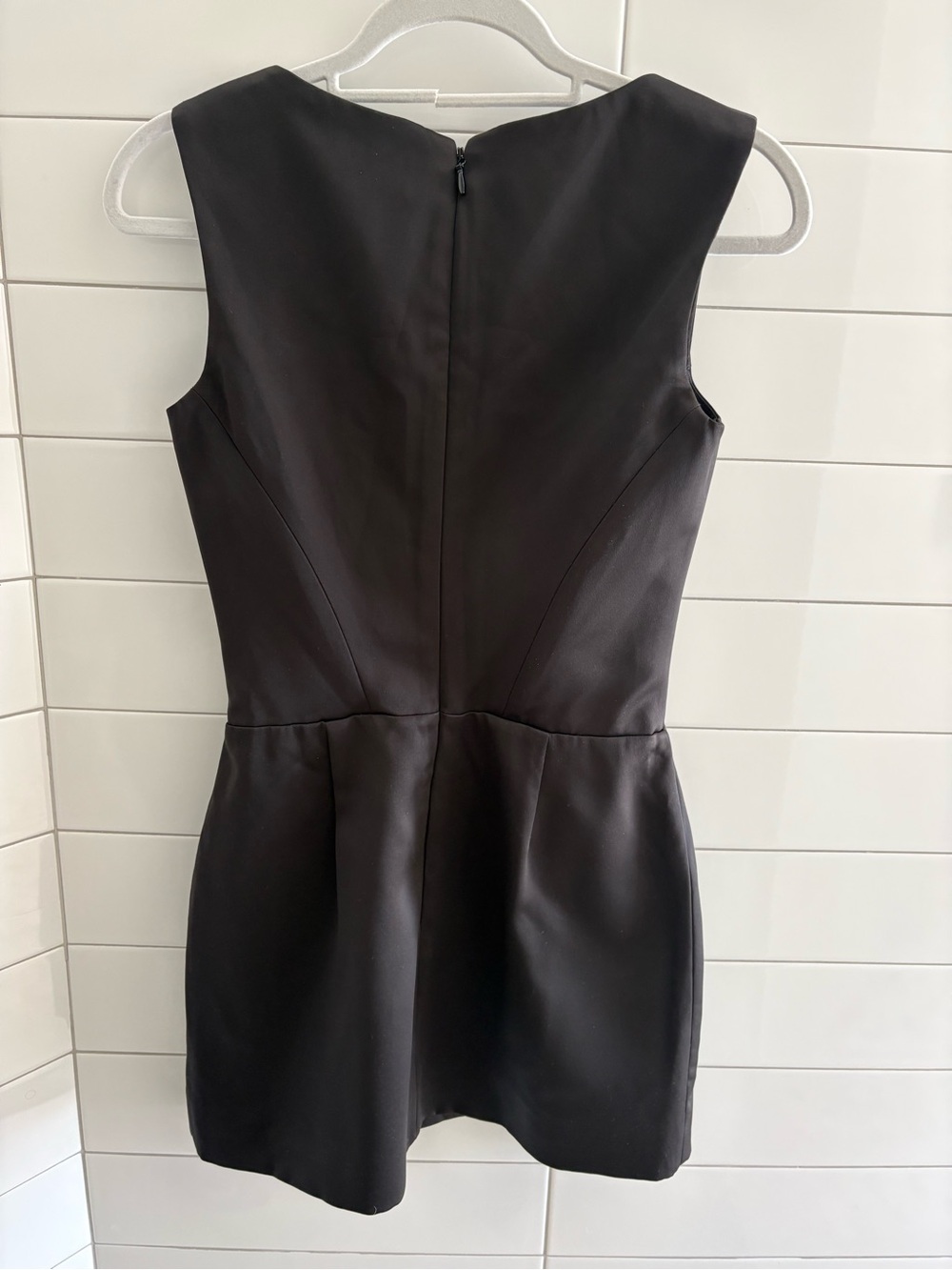 House of CB Black Square-Neck Bodycon Mini Dress size small - Picture 3 of 10